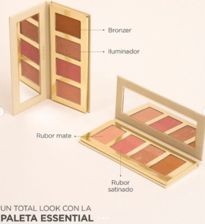 ATENEA PALETA RUBOR BRONZER ILUMINADOR ESSENTIAL