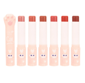 Hidratante de Labios en Barra Con Color + Centro Reparador Cat Lips Trendy