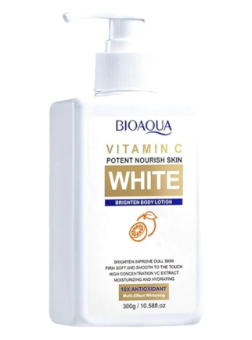 BIOAQUA CREMA CORPORAL ACLARANTE WHITE CON VITAMINA C