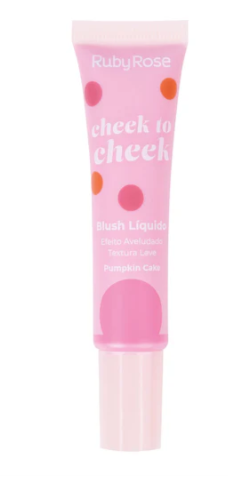 RUBY ROSE RUBOR LIQUIDO CHEEK TO CHEEK PUMPKIN CAKE