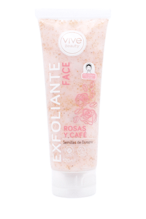EXFOLIANTE FACIAL ROSAS VIVE BEAUTY 120 ML
