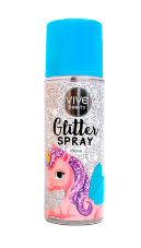 GLITTER PLATA VIVE BEAUTY 250 ML