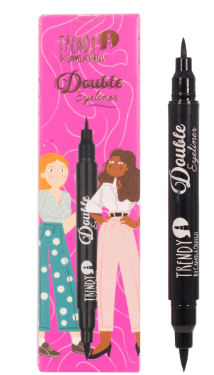 TRENDY DELINEADOR PLUMON DOBLE PUNTA