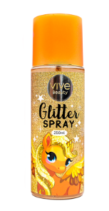 GLITTER DORADO VIVE BEAUTY 250ML
