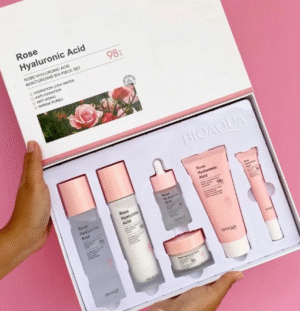 KIT CAJA ROSAS Y ACIDO HIALURONICO BIOAQUA