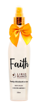 BODY SPLASH LIRIO BLANCO FAITH 250 ML VIVE BEAUTY