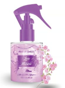 PINK IN SWEET PERFUME CAPILAR AROMA LOVE