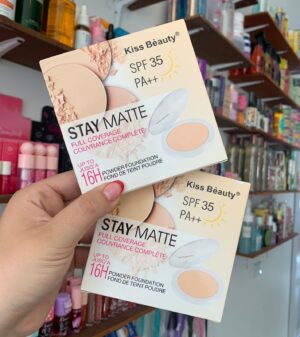KISS BEAUTY POLVO COMPACTO STAY MATTE