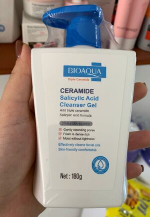 BIOAQUA GEL LIMPIADOR DE CERAMIDAS Y ACIDO SALICILICO