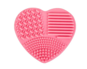 LIMPIADOR DE BROCHAS EN FORMA DE CORAZON