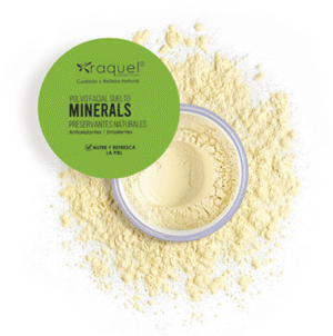 RAQUEL POLVO SUELTO MINERALS TONO 1A BANANA TRANSLUCIDO