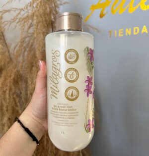 MILAGROS SHAMPOO ARROZ Y ACIDO HIALURONICO 1 LITRO
