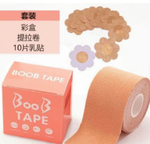 KIT BODY TAPE MAS CUBRE PEZONES FLOR