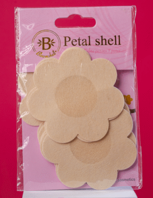 CUBRE PEZON PETAL SHELL (CIINTA ADHESIVA)