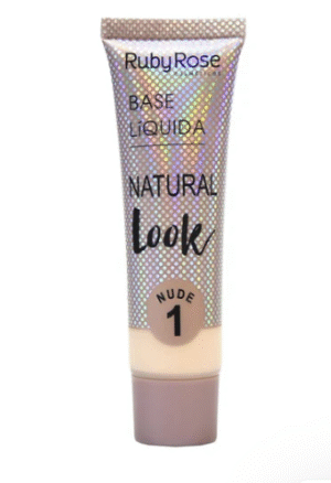 RUBY ROSE BASE LIQUIDA NATURAL LOOK TONO NUDE 1