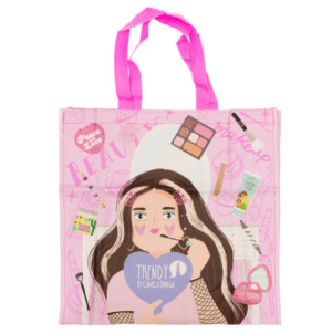 TRENDY BOLSA EMPAQUE ROSADA MEDIANA