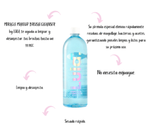 ATENEA LIMPIADOR Y DESINFECTANTE DE BROCHAS 1 LITRO