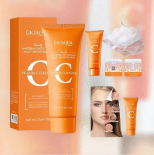 BIOAQUA JABON FACIAL VITAMINA C ANTIOXIDANTE