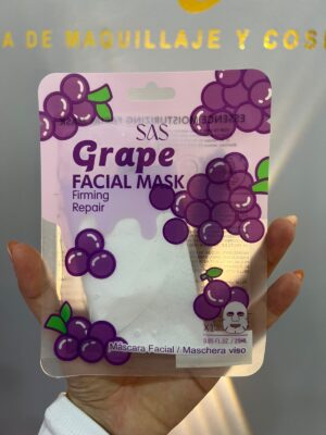SAS MASCARILLA FACIAL VELO DE UVA