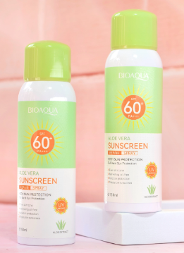 BIOAQUA PROTECTOR SOLAR EN SPRAY ALOE VERA